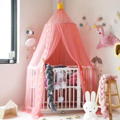 China Folded Pophorn Dropshipping 7 Slices Designs Door China Tent Mosquito Net Baby Bedding Wedges Mosquito Net for sale