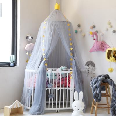 China Pophorn Trends Must-Have 10 Slices Folded Mosquito Net Styles Summer Baby Kids Room Mosquito Net For Bed for sale