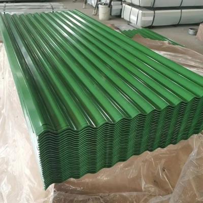 China Prepainted Galvanized Steel Tile Color Coated Corrugated Roofing Sheet for sale