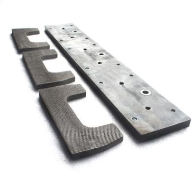 China 25 Degree Standard 40" 60" Tungsten Carbide Inserts Snowplow Blade for sale