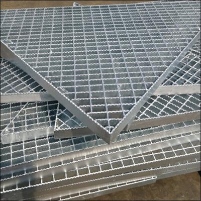 China Serrated Hot DIP Galvanized Press Locked Welded Mild Steel Grating for Steel Structure Platform for sale