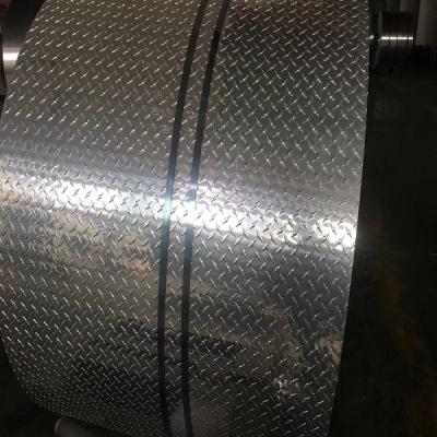 China DC Hot Rolling Aluminum Sheet Plate 3003 Aluminum 5052 Brite Tread Checker Plate Coil for sale