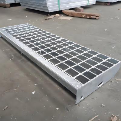 China Balcony Drain Grates Stainless Steel Bar Grating Floor Linear Drain Galvanized Grating for sale