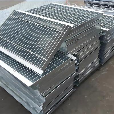 China Custom Made Steel Oil Operation Platforms Galvanized Serrated Bar Grating Aluminum for sale