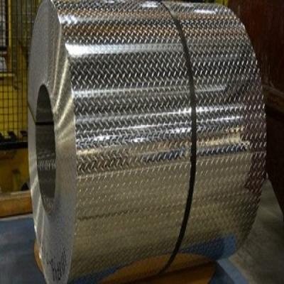 China 2024 3003 5052 5083 5182 5754 6061 6082 6063 7075 Checker Plate Aluminum Coil for sale