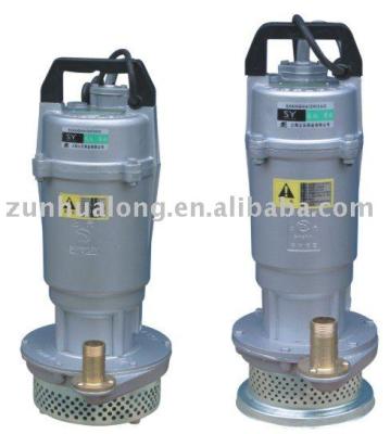 China QDX Sliver Color Reasonable Price Submersible Single Stage Submersible Pump for sale