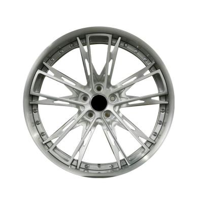 China Drive Wheel China Manufacturer Custom Two Piece Aluminum Alloy Forged Wheels Blank for sale