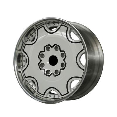 China Drive Wheel New Design Two Piece Alloy Forged Car Wheels 18/19/20/21/22 Inch for sale