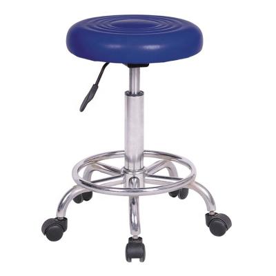 China Eco-friendly adjustable multi-functional swivel salon stool style hair salon, bar stool with wheel for sale