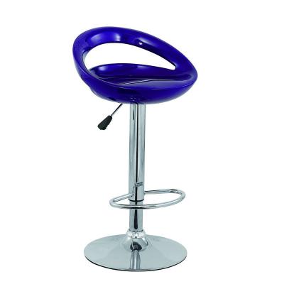 China Morden Popular Custom Made Eco-friendly ABS Plastic Adjustable Bar Stool for sale