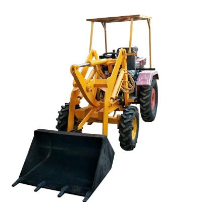 China Construction worksÂ   Small Garden Tractor Front End Wheel Loader For Sale for sale