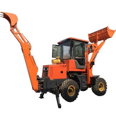 China Construction worksÂ   CE Approved 1.5 Ton Wheel Backhoe Loader For Sale for sale