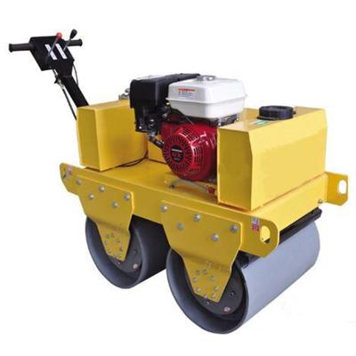 China Construction worksÂ   FB 600B gasoline walk-behind roller-double drum vibratory roller compactor for sale