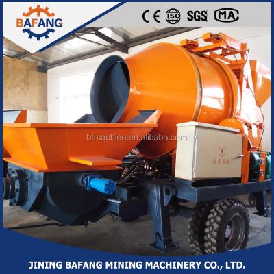 China JBS40 Concrete Mixing Pump / Concrete Mixer Pump Trailer 560L for sale