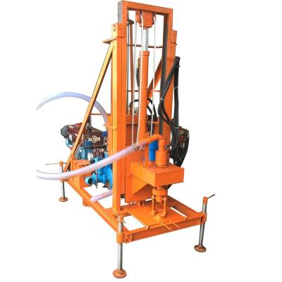 China Construction material stores household well drilling rig irrigation well drilling rig can drill rocks for sale