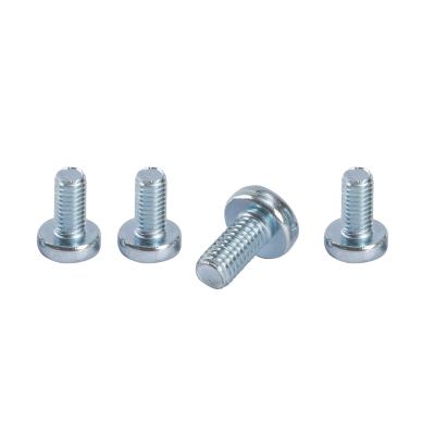 China A cabeça levantada Recessed cruz do queijo Din7985 parafusa os prendedores de aço de Pan Head Machine Screw Stainless à venda