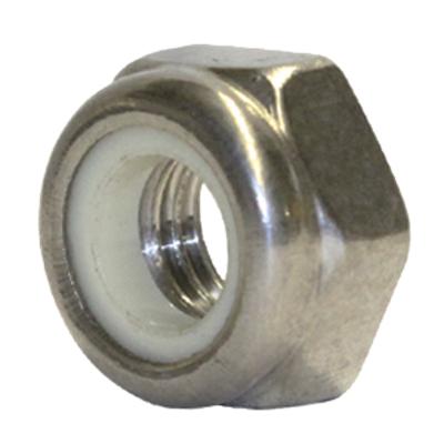 China Nylon Nut Iron Sheet Lock Nut Stainless Steel 304 316 Anti-Loosen Lock Nut for sale