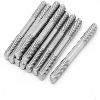 China 316 SS M6 M8 M10 M12 Double Ended Stud Screws Partial Threaded Bolt Thread Rod à venda