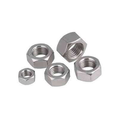 China Grade 8 Hexagon Nuts Heavy Outer Hexagonal Stainless Steel Nut For Heavy Industry for sale