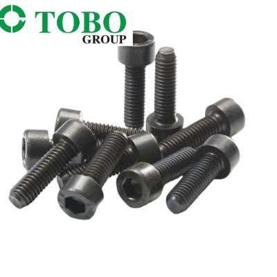 China DIN 912 / ISO 4762 Black Socket Head Screw Stainless Steel Hex Socket Cap Screw for sale