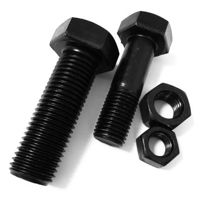 China Grade 8.8/10.9/12.9 Hex Head Bolts And Nuts DIN931 DIN933 Carbon Steel Stainless Steel Bolts for sale