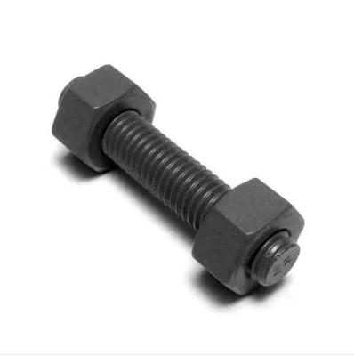 China High Strength ASTM B7 Stud Bolts With 2 Heavy Hex Nuts Stainless Steel Stud Bolt for sale