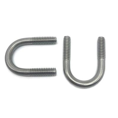 China Stainless Steel U Bolt High Strength Hot Dip Galvanized Square U Bolt Pipe Clamp zu verkaufen