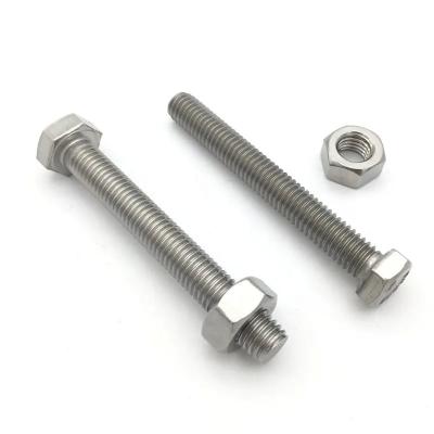 Китай Grade 8.8 M32 Stud Bolt And Nut Super Duplex Stainless Steel Stud Bolts SS2205 Bolt продается