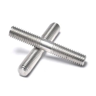 China 2205 2507 Duplex Steel Stud Bolt Double End Threaded Rods Stainless Steel High Strength for sale