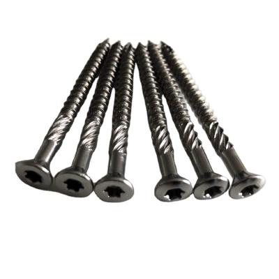 China SS304 Metal Drywall Screws T25 Type 17 Knurling Decking Screws for sale