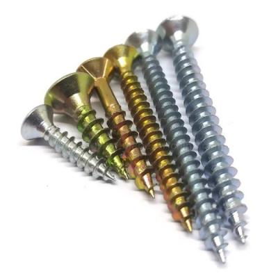 중국 Zinc Flat Head MDF Stainless Wood Furniture Chipboard Screw 판매용