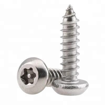 Chine Acier inoxydable Pan Head Security Screw encoché Torx de SS304 SS316 à vendre