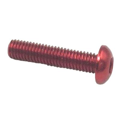 China Zócalo del hexágono del hex. del titanio del color rojo del Ti Gr5 de M8 M6 alrededor del tornillo principal en venta