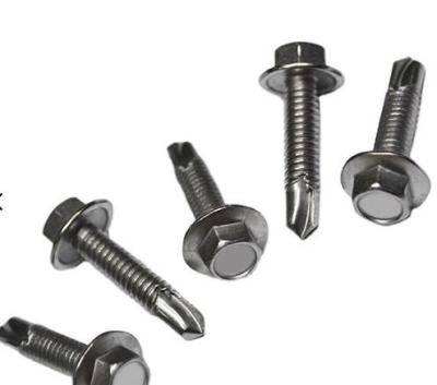 China Metal Hex Head stainless steel self drilling screw roofing screw tapping screw for sale