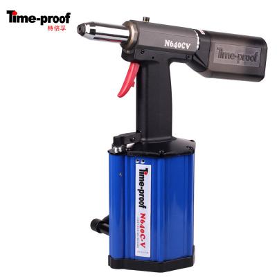 China Industrial Air Hydraulic Weather Proof Riveter N640CV Maker Pneumatic Riveting Tools Structural Blind Rivets 4.8-6.4mm All Materials for sale