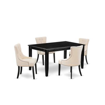 China Modern Dining Room Furniture Modern Style Carving Dining Table Set Wood Dining Table With Chairs for sale