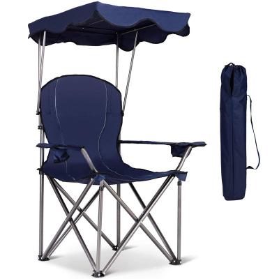 China Portable Outdoor Beach Shade Camping Canopy Easy-Carry Folding Chair for sale