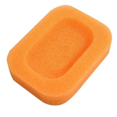 China All Natural Customize Multi Shaped Multi Colored Filtered Water Soap Sponge Grooves Customized Box for sale