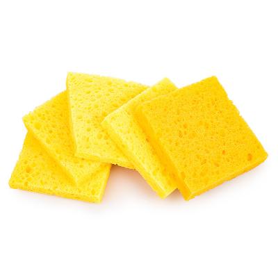 China Viable Customize High Temperature Pressed Soldering Iron Cleaning Sponge For Soldering for sale