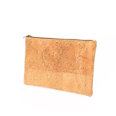 China OEM factory price cosmetic bag cork bag eco-friendly portable clutch bag eco-friendly cork cork bag for sale