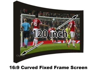 China High Definition 100 Inch 16 9 Projection Screen For Home Theatre Projector for sale