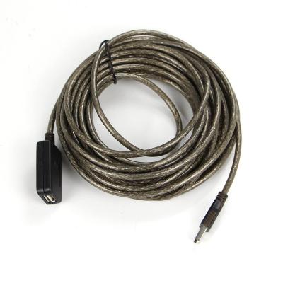 China USB 2.0 Male - Female Cable Comupter , Brown Hdmi Extension Cable 10 Meters for sale