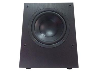 China Black 10Inch Home Theatre Amplifier And Subwoofer Small Subwoofer Amplifier 22K for sale