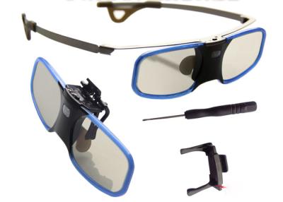 China Cinema Recharged Full HD 3D Glasses , Active Shutter Glasses Support Blu - Ray for sale