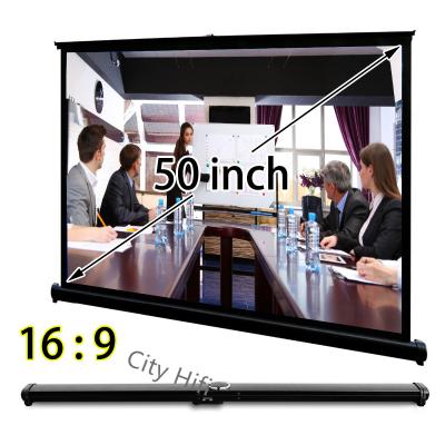 China Ultra Portable Tabletop Projection Screen 50