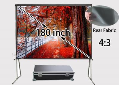 China 3657 x 2746mm Large Rear Projection Screens / Rear Projector Screens For School Education for sale