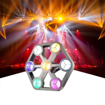 China Good Quality 4in1 7PCS 30W Watt RGBW LED COB Matrix Culb Light Disco Stage Lighting Material for sale