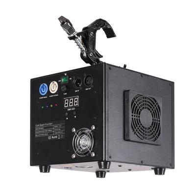 China 5A or 10A Cold Portable Flickering Rotating Fireworks 600W Down Jet Intelligent Fireworks Machine for sale