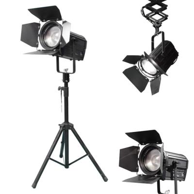 China 200W Studio Lighting Stage Decoration DMX Lighting Fresnel Spotlight for sale