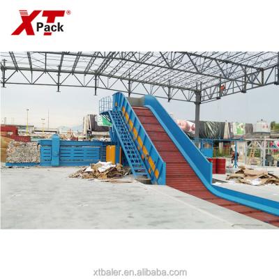 China Full Auto Recycycling Plastic Sheet/Bottles/Wholesale Good Quality Basket Waste Paper Cardboard Baler Press for sale